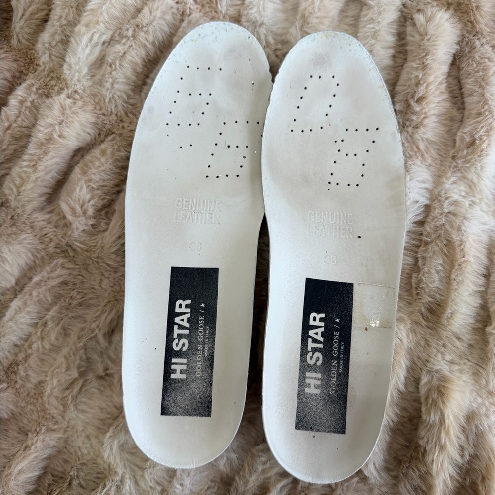 Golden Goose Black and Pink Glitter Athletic Shoes - Picture 11 of 12
